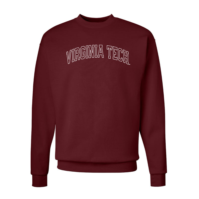 The Virginia Tech Outline | Maroon Sweatshirt