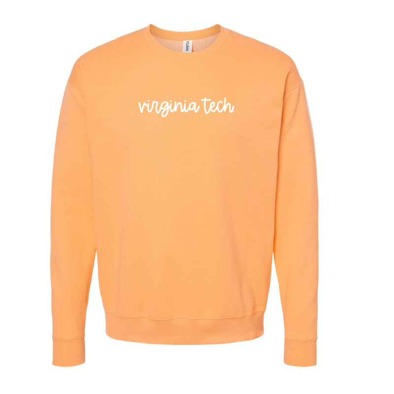 The Virginia Tech Script | Cantaloupe Sweatshirt