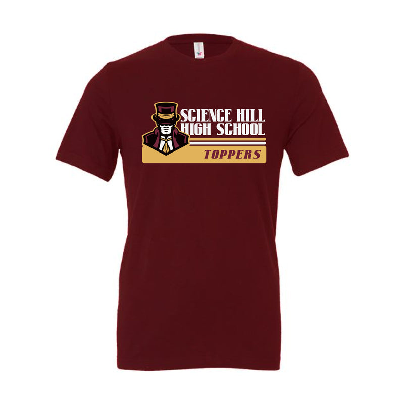 The Vintage Science Hill | Maroon Tee