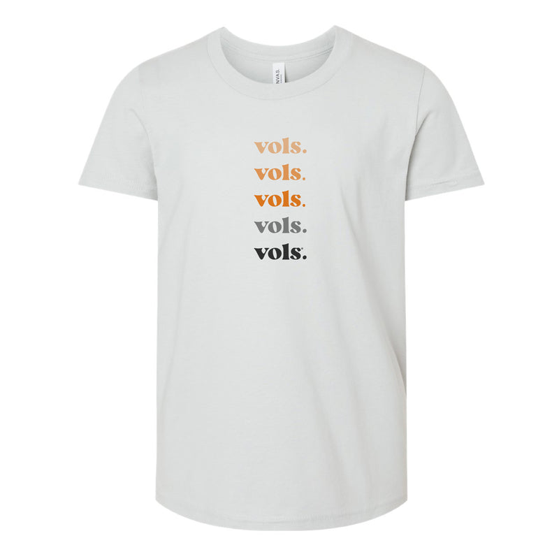 The Vols Repeat | Youth Silver Tee