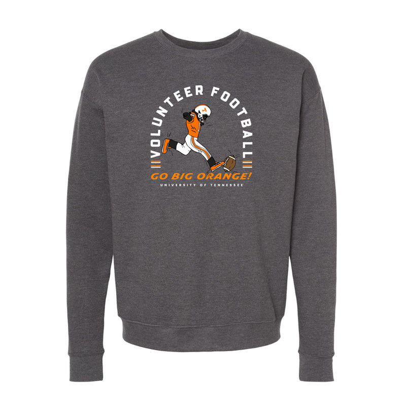 The Volunteer Football Smokey | Heather Charcoal Sweatshirt