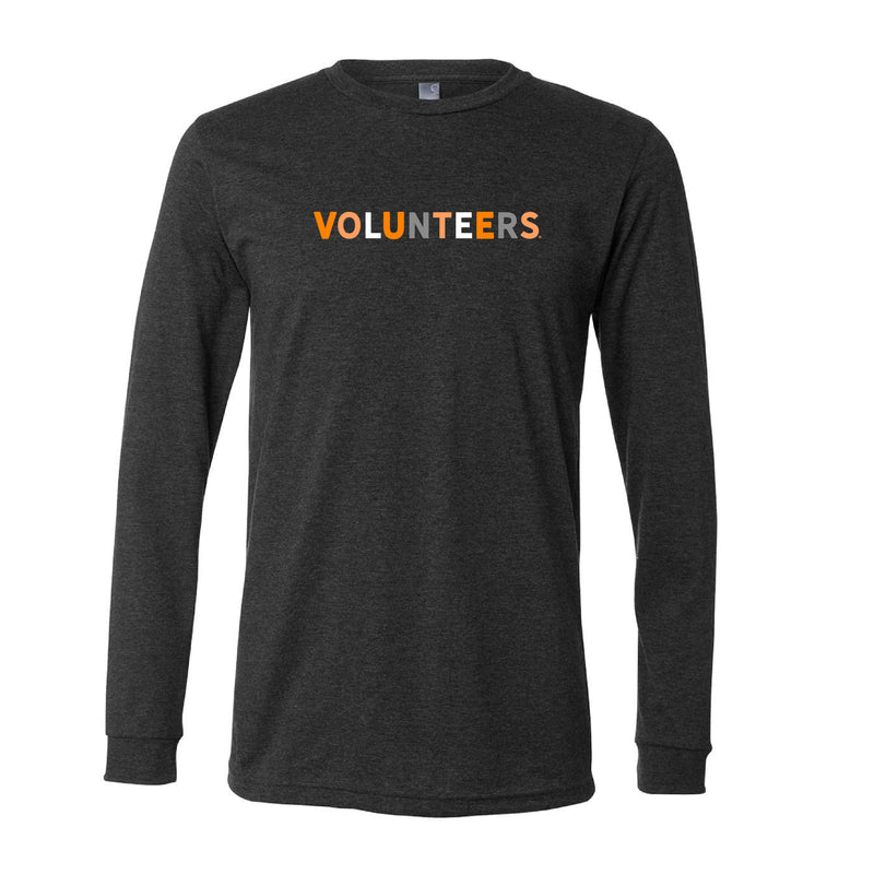 The Volunteers Multi | Dark Grey Heather Long Sleeve