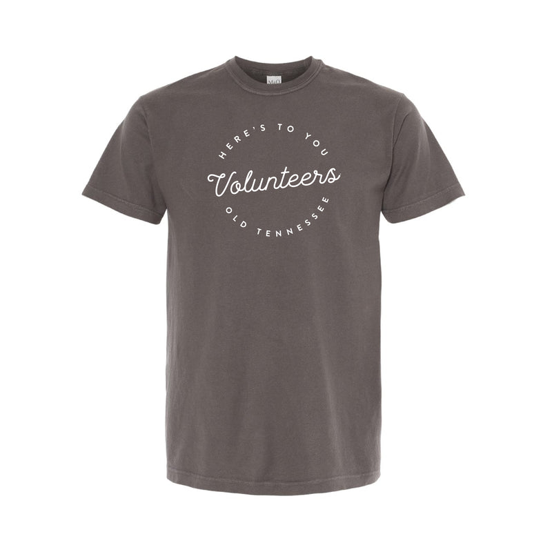 The Volunteers Script Circle | Pepper Tee