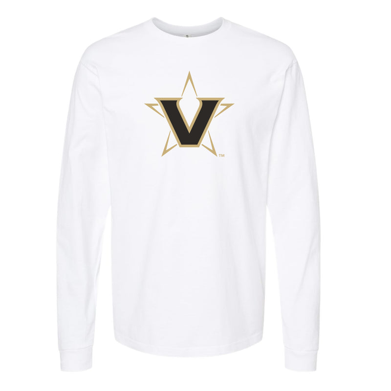 The V Star Logo | White Long Sleeve