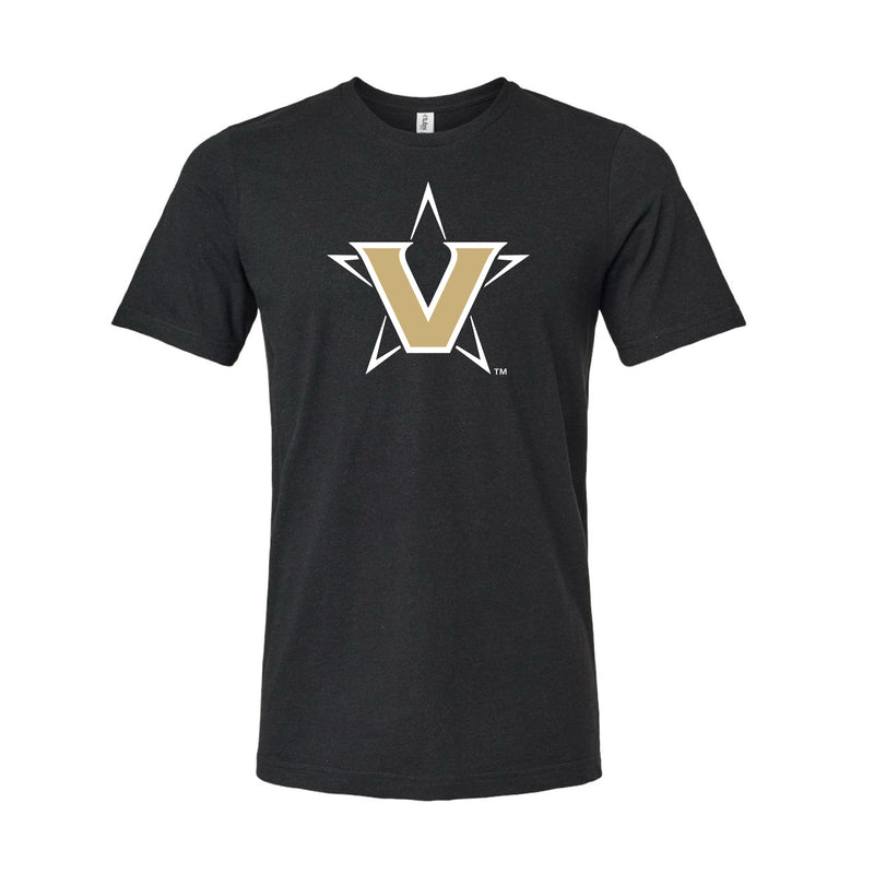 The V Star Logo | Heather Black Tee