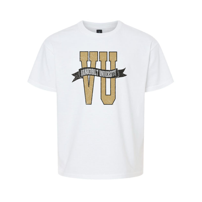 The VU Banner | Youth White Tee