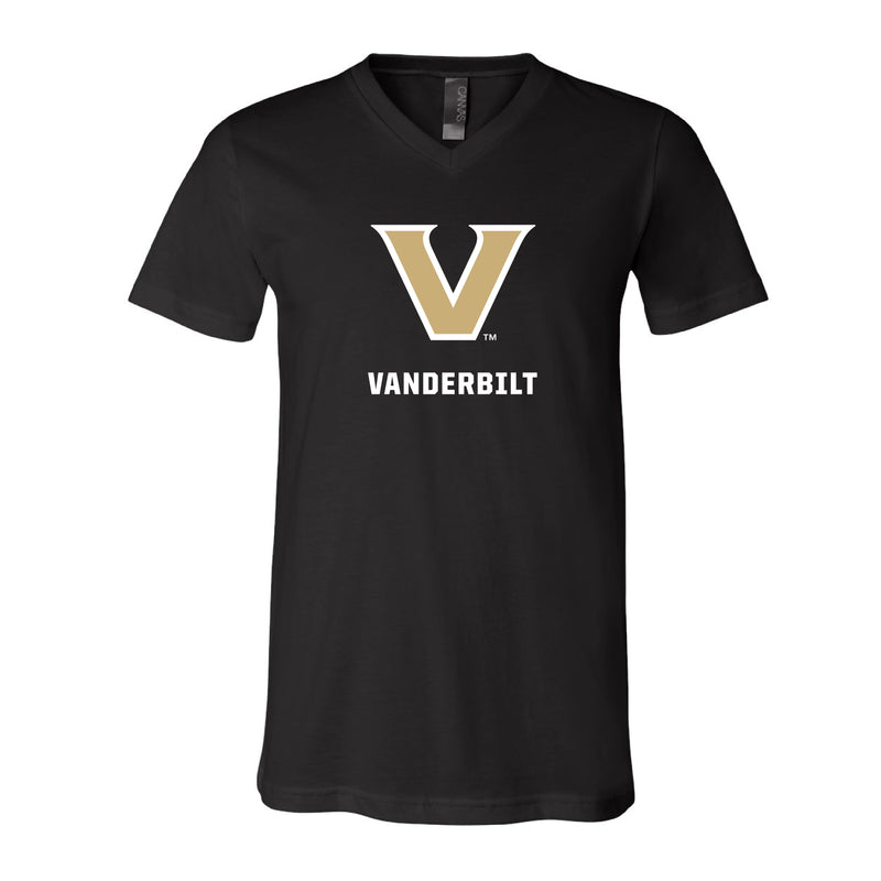 The V Vanderbilt Logo | Black V-Neck