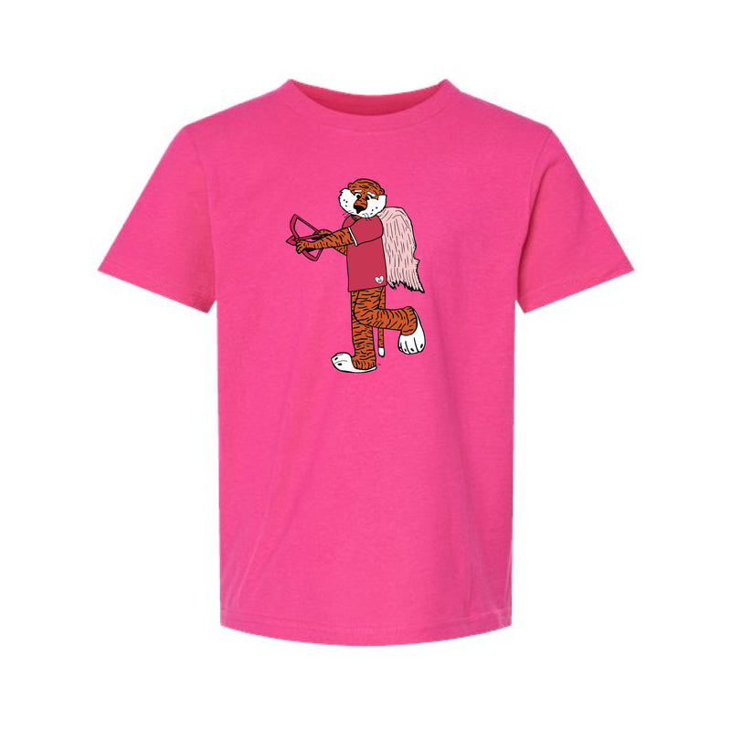 The Valentine Aubie | Youth Fuchsia Tee