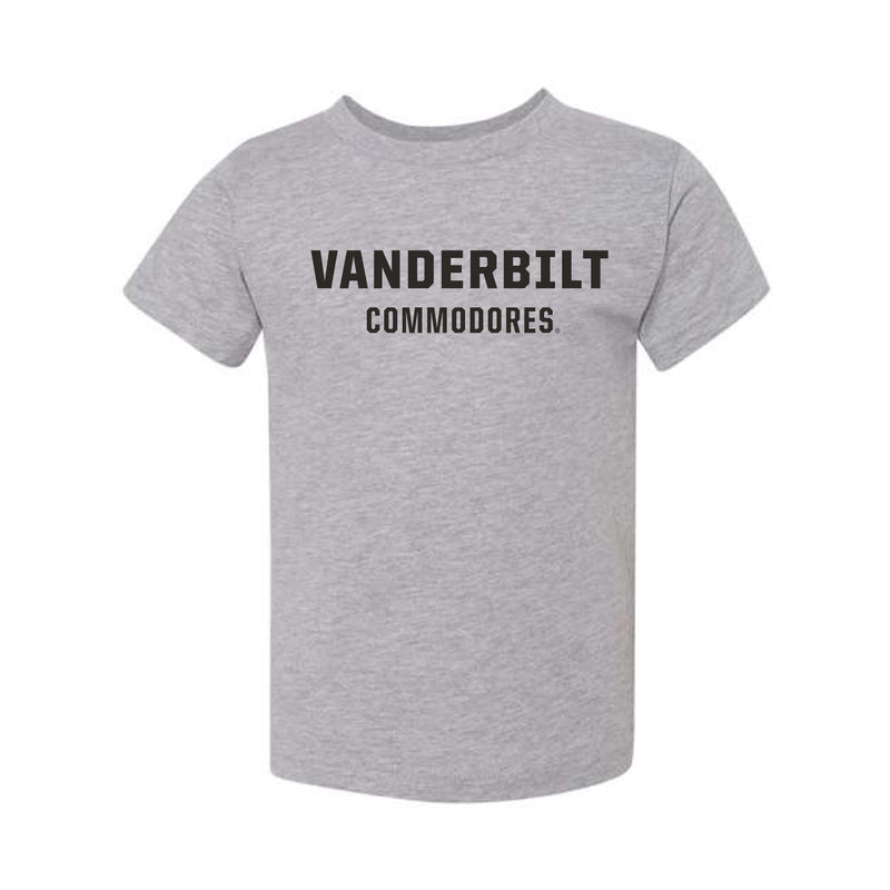 The Vanderbilt Commodores Logo | Toddler Athletic Heather Tee