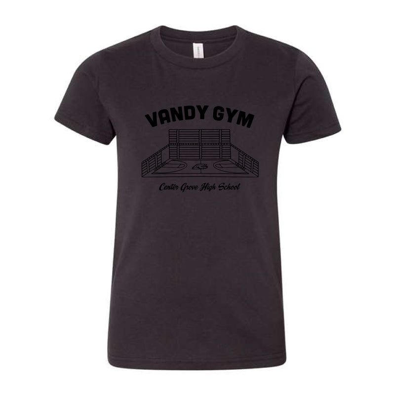 The Vandy Gym | Dark Grey Youth Tee