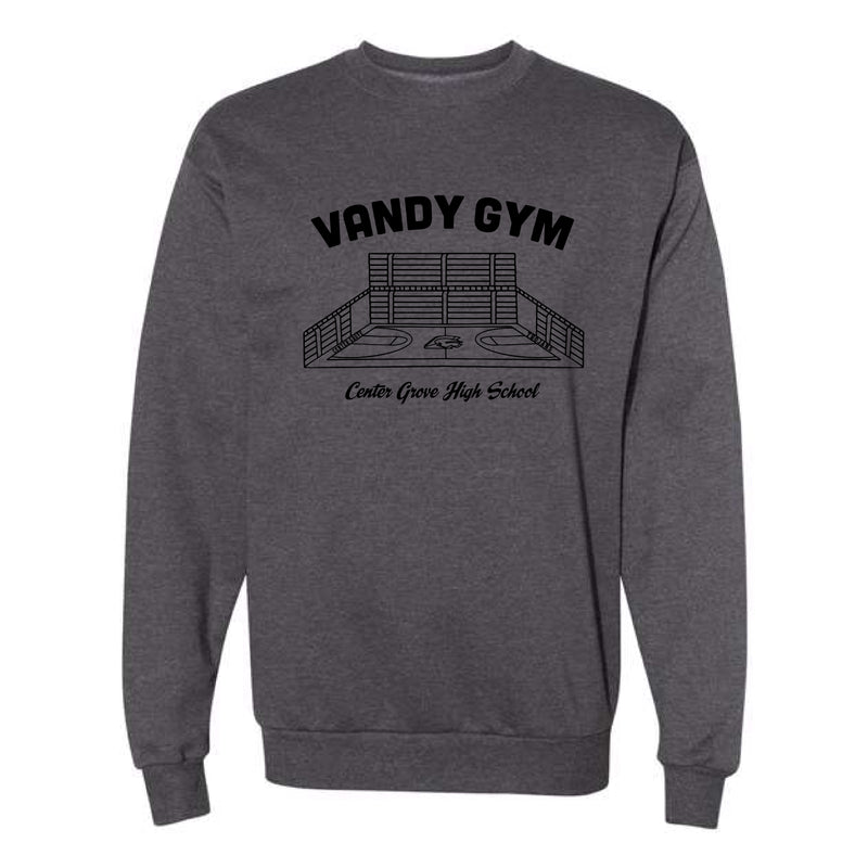 The Vandy Gym | Charcoal Heather Crewneck Sweatshirt