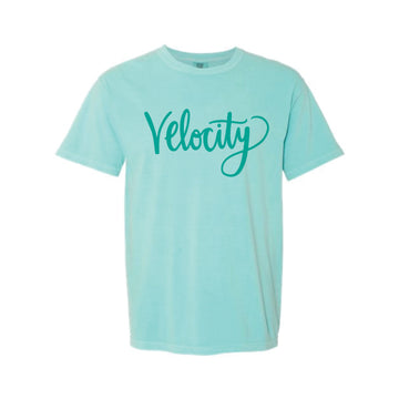 The Velocity Script | Adult Chalky Mint Tee