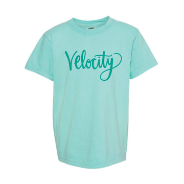 The Velocity Script | Youth Chalky Mint Tee