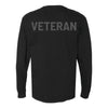 The Veteran | Adult Black Long Sleeve T-Shirt