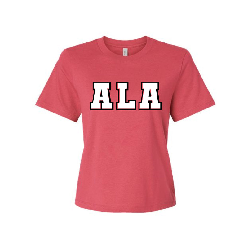 The Vintage ALA Block | Vintage Red Tee