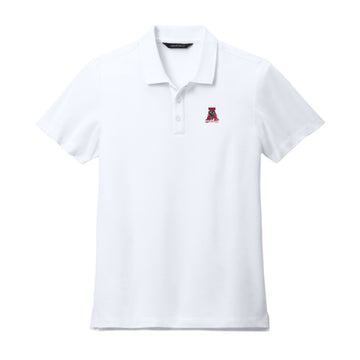 The Vintage Alabama A | Embroidered White Polo