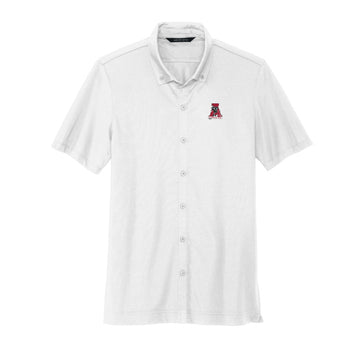 The Vintage Alabama A | Embroidered White Polo