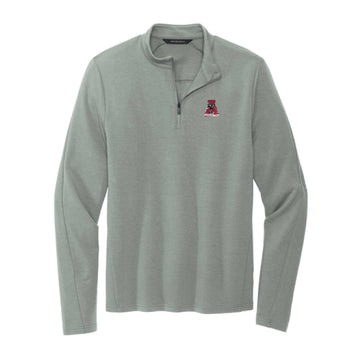 The Vintage Alabama A | Embroidered Gusty Grey 1/4 Pullover