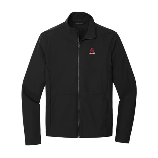 The Vintage Alabama A | Embroidered Deep Black Jacket