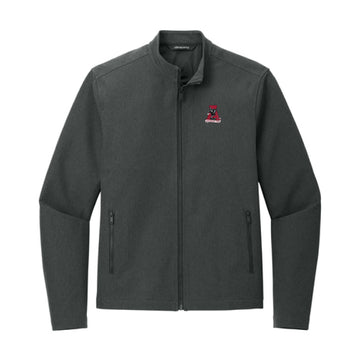 The Vintage Alabama A | Embroidered Anchor Grey Heather Jacket