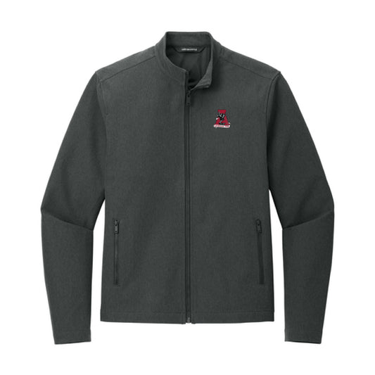 The Vintage Alabama A | Embroidered Anchor Grey Heather Jacket
