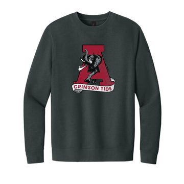 The Vintage Alabama A | Charcoal Sweatshirt