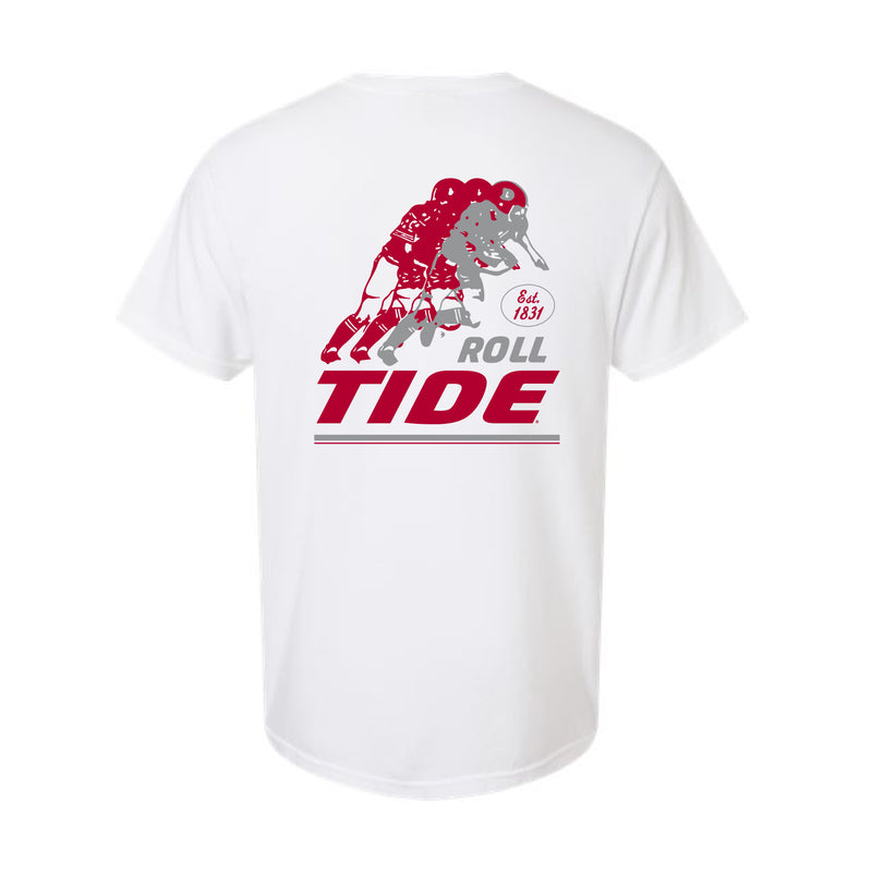 The Vintage Alabama Football | White Tee