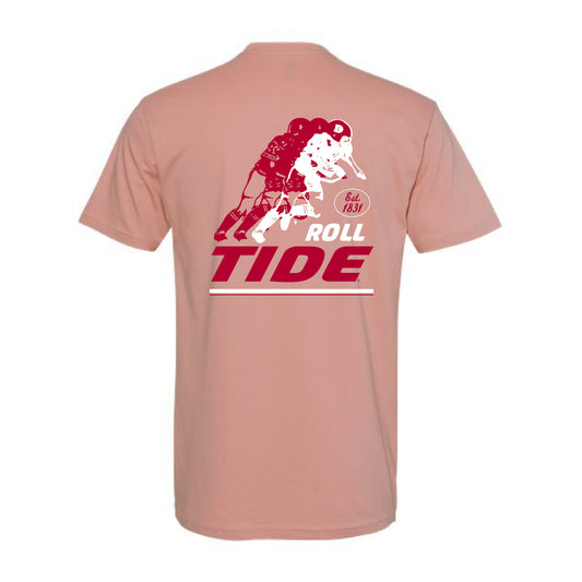 The Vintage Alabama Football | Desert Pink Tee