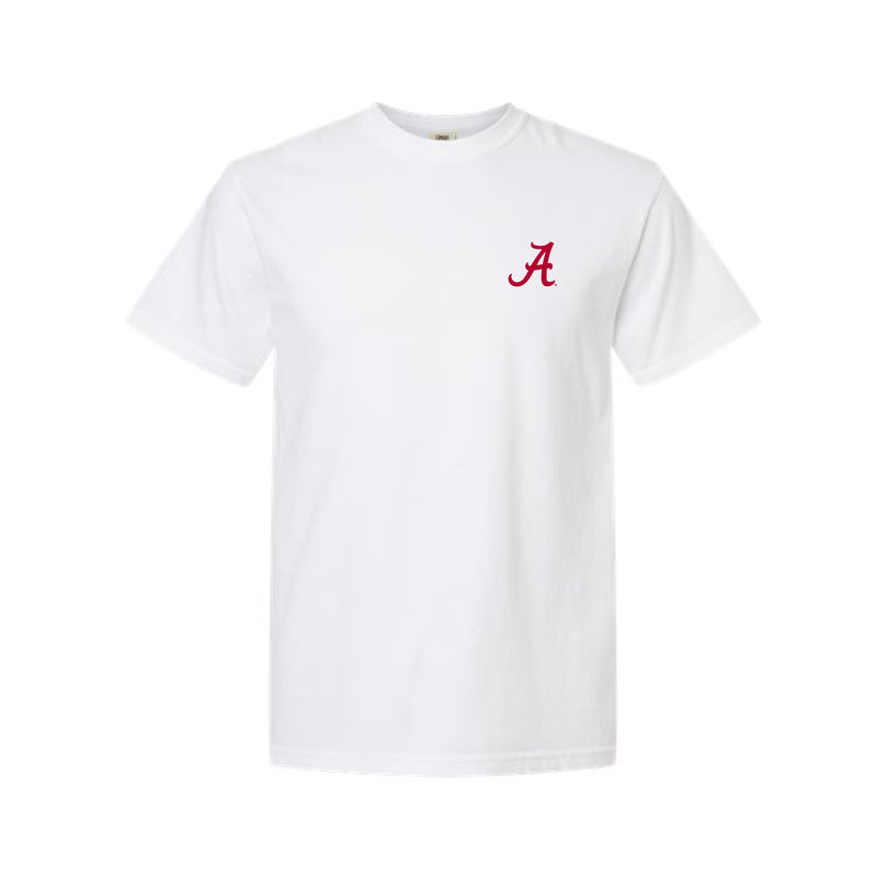 The Vintage Alabama Football | White Tee