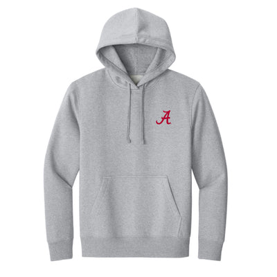 The Vintage Alabama Football | Light Grey Heather Hoodie