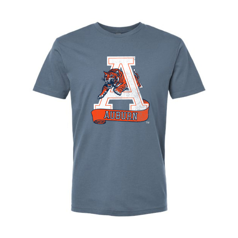 The Vintage Auburn A | Blue Jean Tee