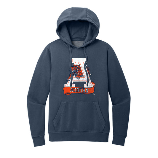 The Vintage Auburn A | True Navy Hoodie