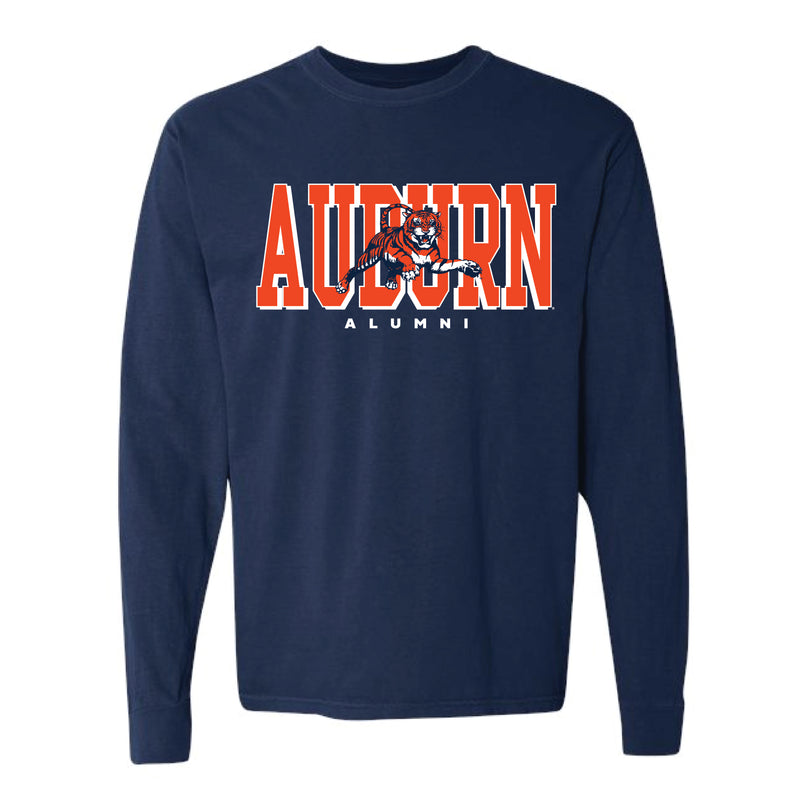 The Vintage Auburn Alumni | True Navy Long Sleeve