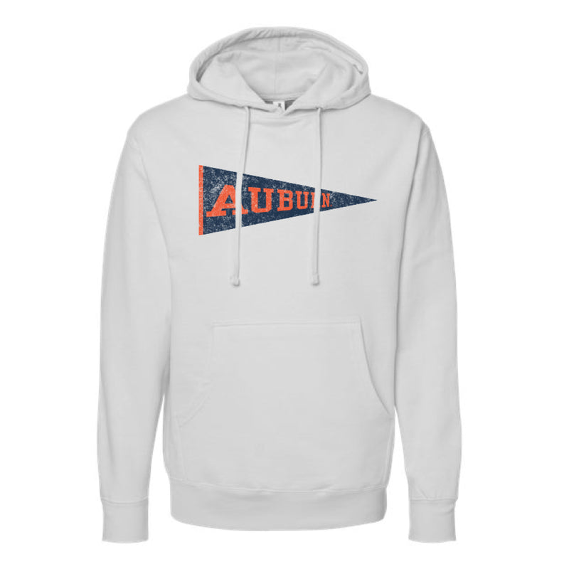 The Vintage Auburn Pennant | Smoke Hoodie