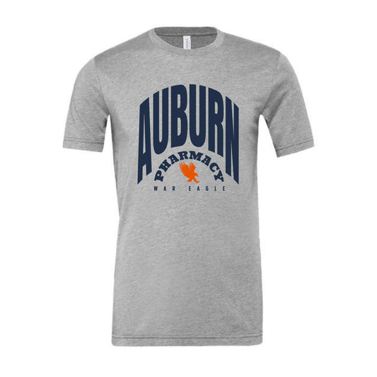 The Vintage Auburn Pharmacy | Adult Athletic Heather Tee