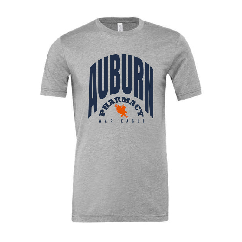 The Vintage Auburn Pharmacy | Adult Athletic Heather Tee