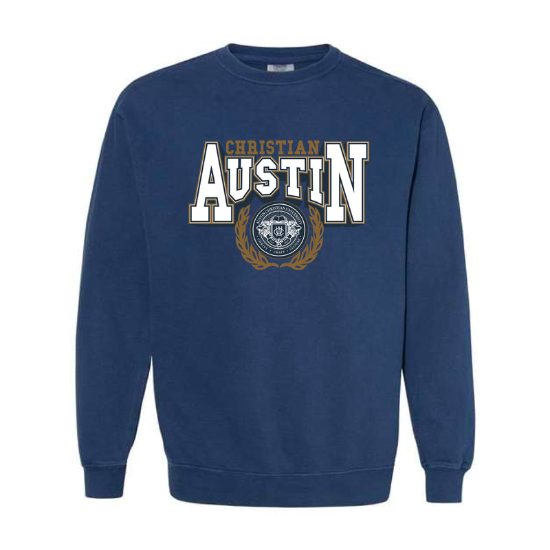 The Vintage Austin Christian | True Navy Sweatshirt