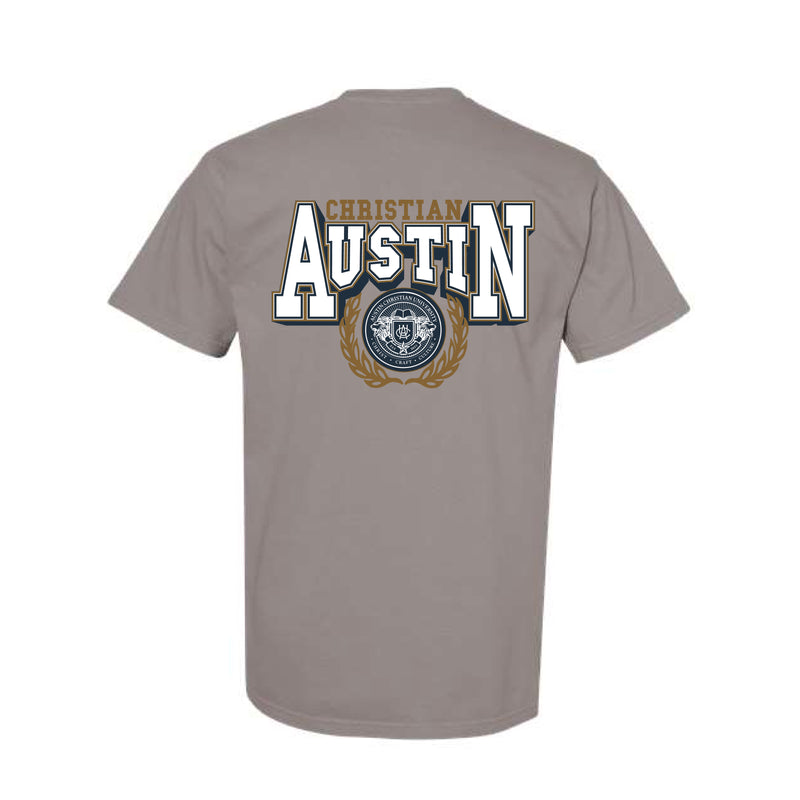 The Vintage Austin Christian Seal | Grey Tee