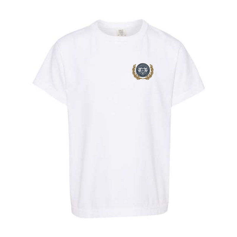 The Vintage Austin Christian Seal | Youth White Tee