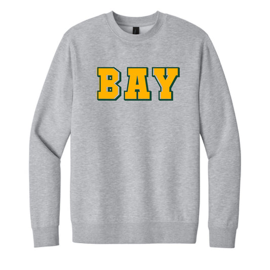 The Vintage Bay Block | Light Grey Heather Sweatshirt