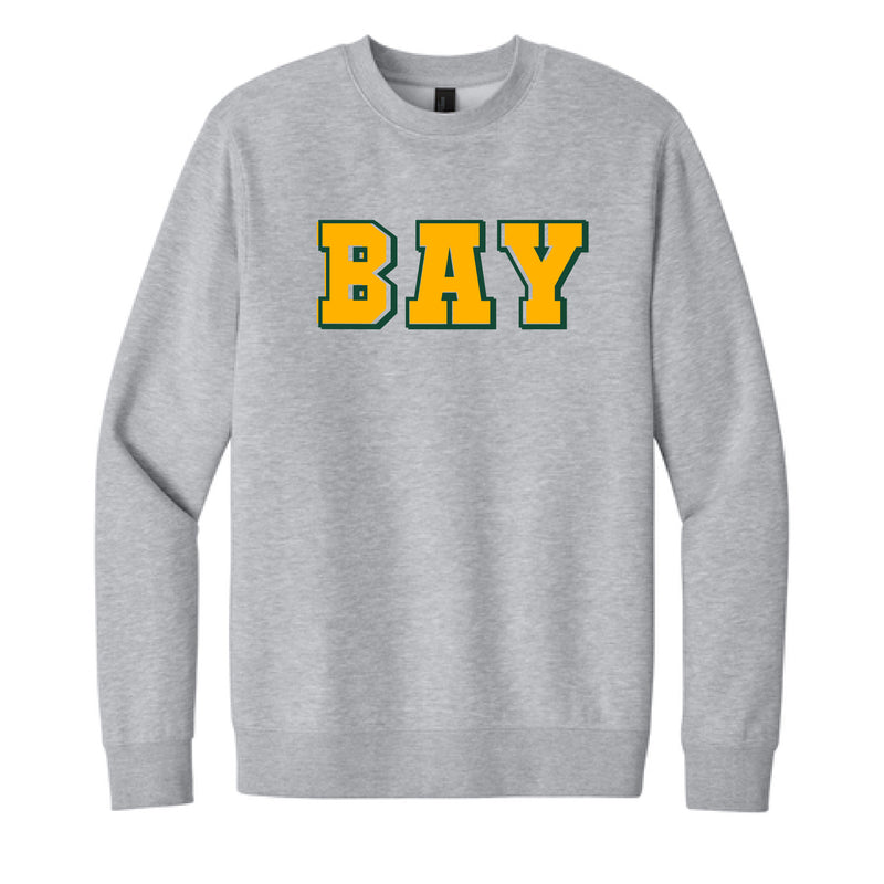 The Vintage Bay Block | Light Grey Heather Sweatshirt