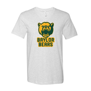 The Vintage Baylor Bears | Ash V-Neck Tee