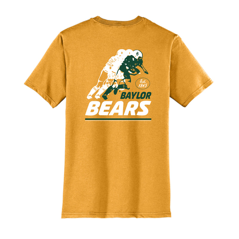 The Vintage Baylor Football | Gold Tee