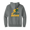 The Vintage Baylor Football | Light Grey Heather Hoodie