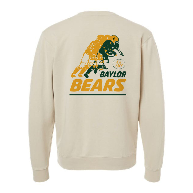 The Vintage Baylor Football | Pigment Ivory Sweatshirt