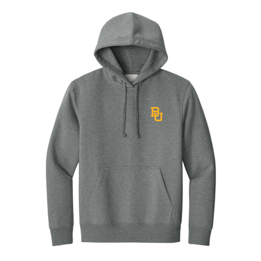 The Vintage Baylor Football | Light Grey Heather Hoodie
