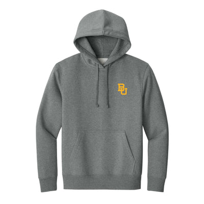 The Vintage Baylor Football | Light Grey Heather Hoodie