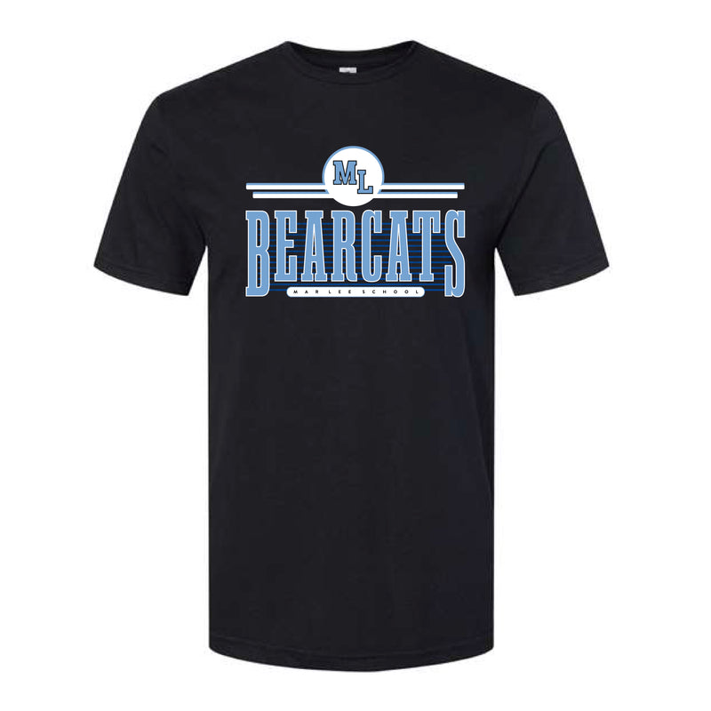 The Vintage Bearcats | Pitch Black Tee