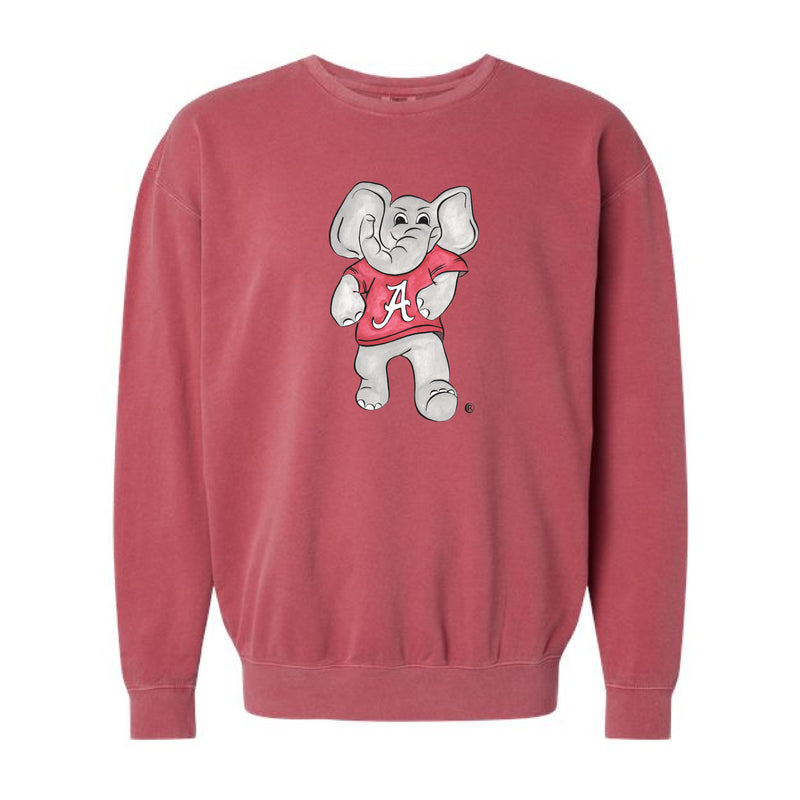The Vintage Big Al | Crimson Sweatshirt
