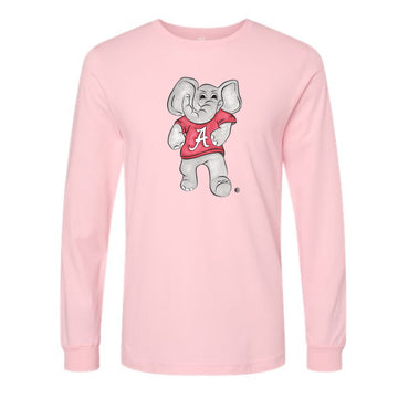 The Vintage Big Al | Pink Long Sleeve Tee